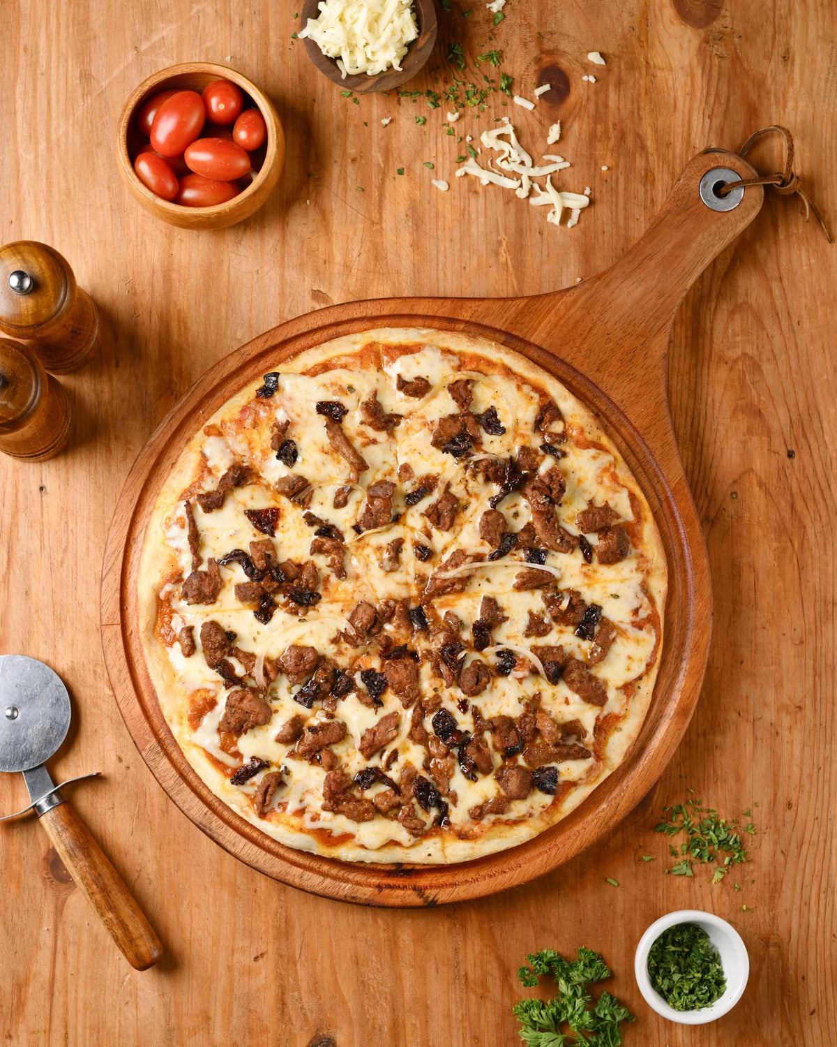 BBQ Beef Pizza